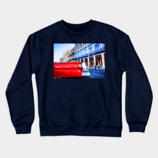 Ford Fairlane 500 Car, Havana Cuba Crewneck Sweatshirt